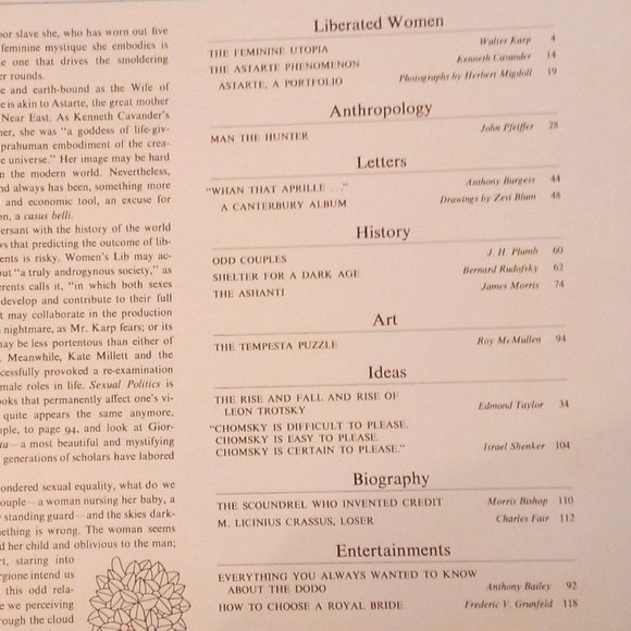 Horizon Book/Magazine Series 1971 - Picture 4 of 9